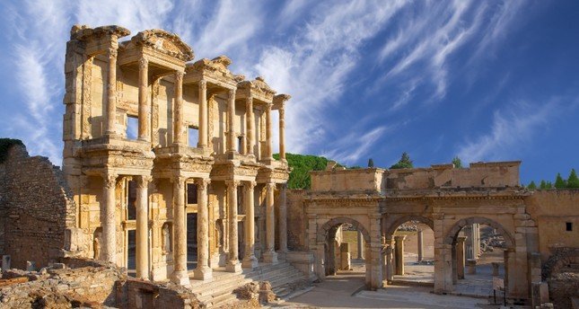 أجمل اماكن سياحيه تركيه مدينة أفسس القديمة إزمير